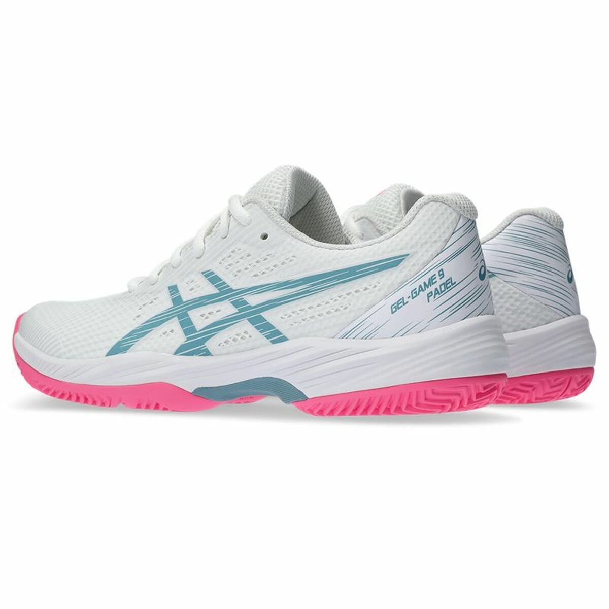 Adult's Padel Trainers Asics Gel-Game 9 Lady White-Sports | Fitness > Tennis and Padel > Tennis and padel shoes-Asics-36-Urbanheer