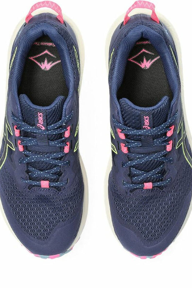 Running Shoes for Adults Asics Trabuco Terra 2 Moutain Lady Blue-Sports | Fitness > Running and Athletics > Running shoes-Asics-Urbanheer