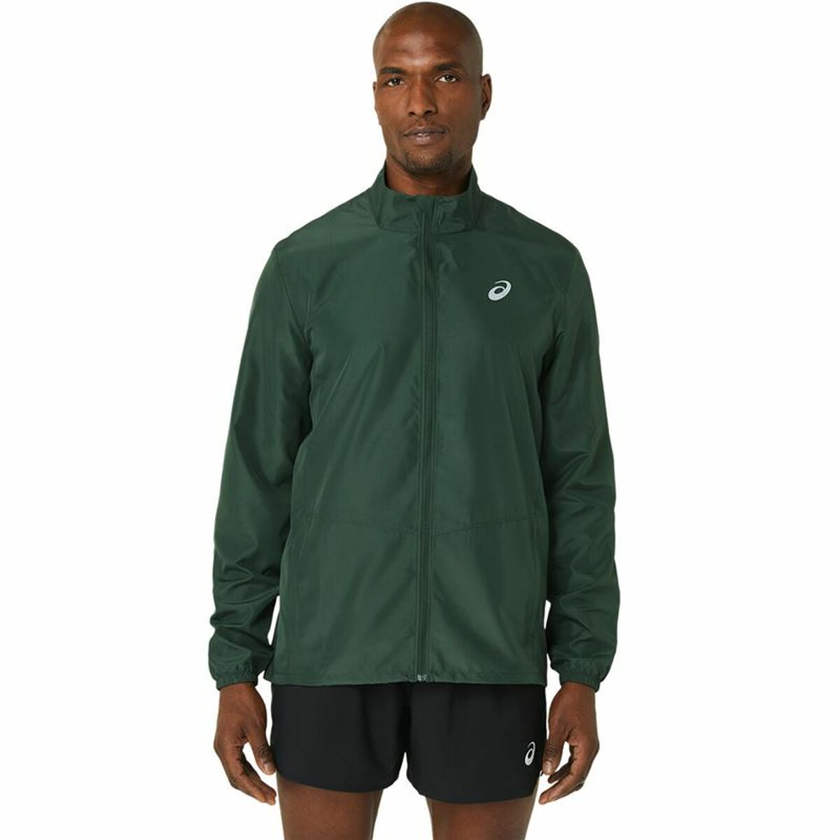 Men'S Sports Jacket Asics Core Green-Sports | Fitness > Running and Athletics > Running and athletics sweatshirts-Asics-Urbanheer