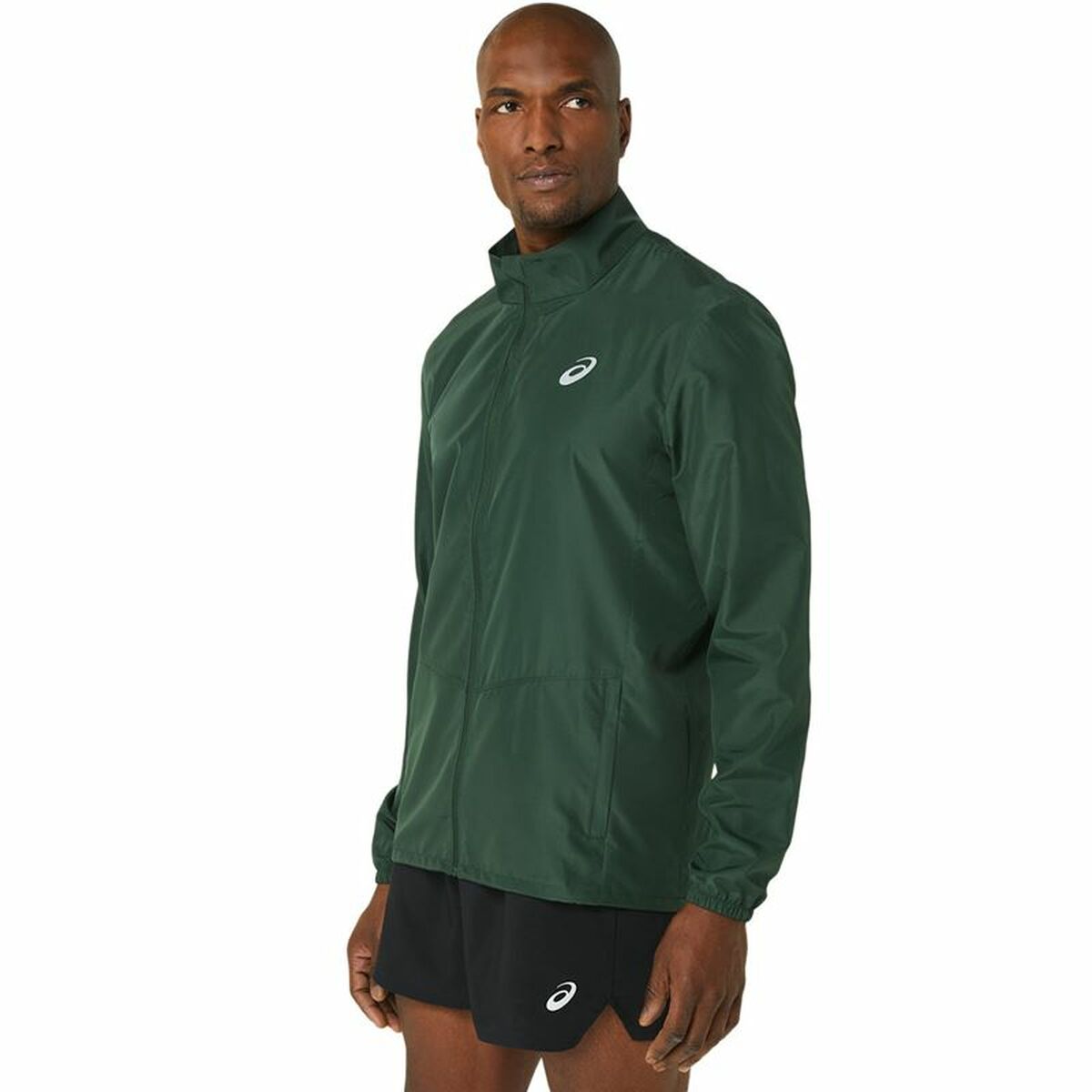 Men'S Sports Jacket Asics Core Green-Sports | Fitness > Running and Athletics > Running and athletics sweatshirts-Asics-Urbanheer