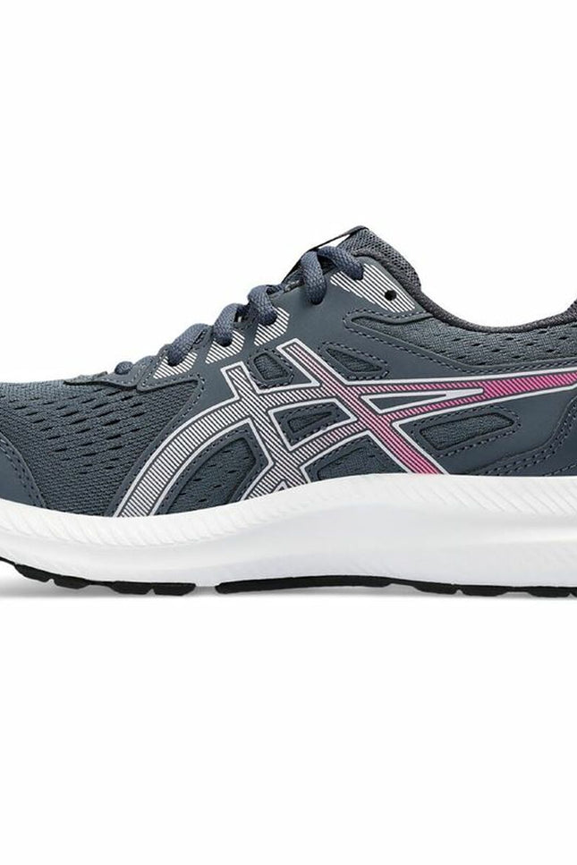 Running Shoes for Adults Asics Gel-Contend 8 Lady Grey-Sports | Fitness > Running and Athletics > Running shoes-Asics-Urbanheer