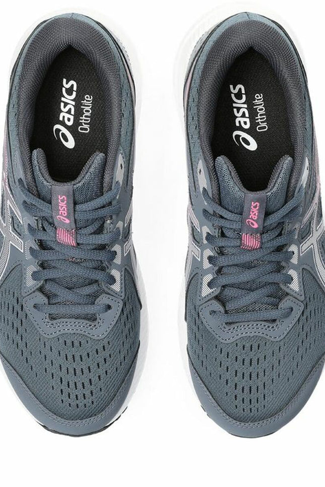 Running Shoes for Adults Asics Gel-Contend 8 Lady Grey-Sports | Fitness > Running and Athletics > Running shoes-Asics-Urbanheer