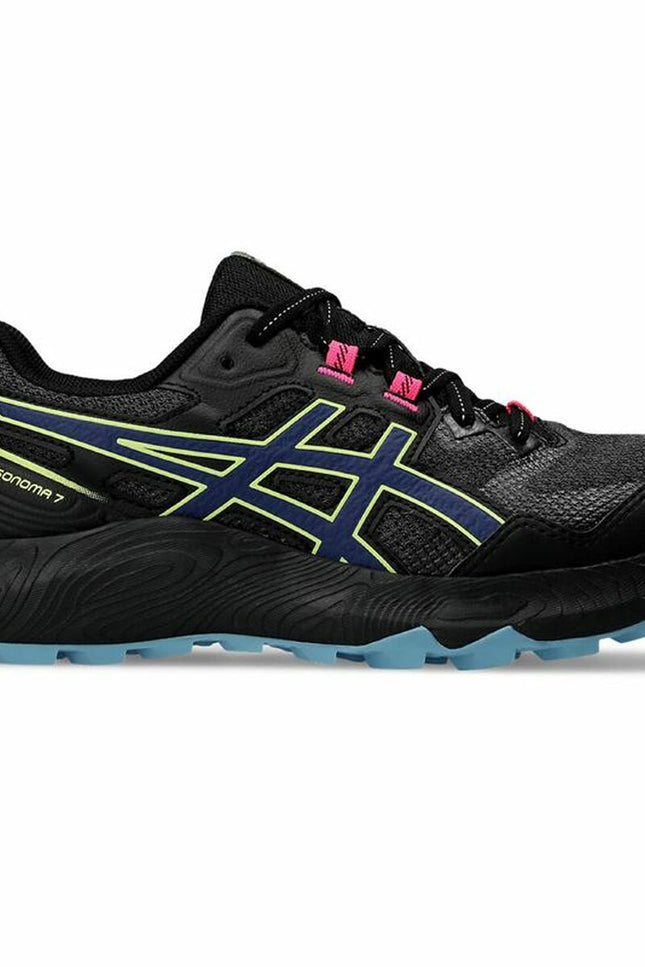 Running Shoes for Adults Asics Gel-Sonoma 7 Lady Black-Sports | Fitness > Running and Athletics > Running shoes-Asics-Urbanheer