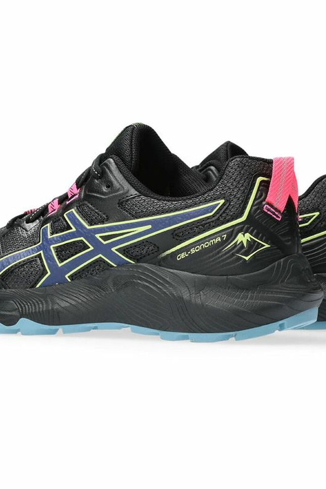 Running Shoes for Adults Asics Gel-Sonoma 7 Lady Black-Sports | Fitness > Running and Athletics > Running shoes-Asics-Urbanheer