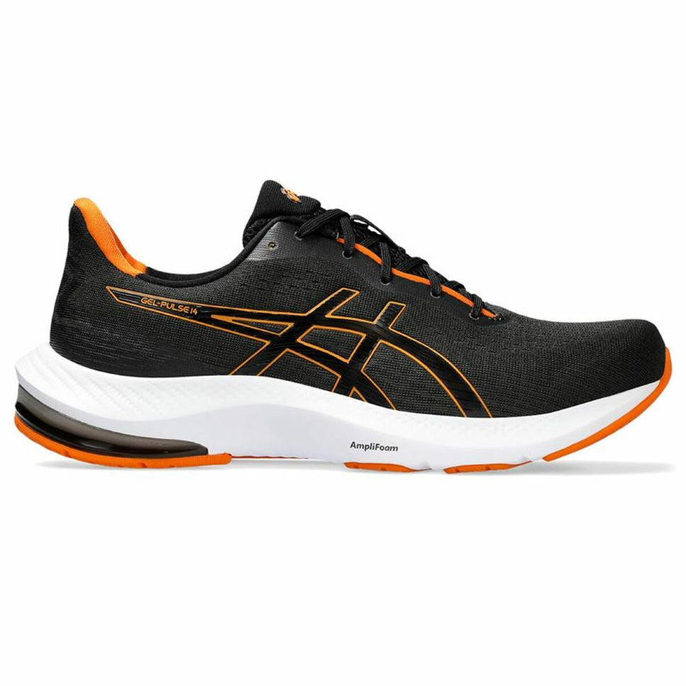 Running Shoes for Adults Asics Gel-Pulse 14 Men Black-Sports | Fitness > Vehicle Accessories > Racing clothing and accessories-Asics-Urbanheer