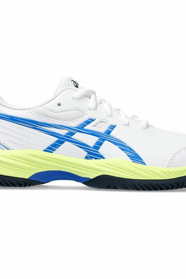 Children's Padel Trainers Asics Gel-Game 9 White-Sports | Fitness > Tennis and Padel > Tennis and padel shoes-Asics-Urbanheer