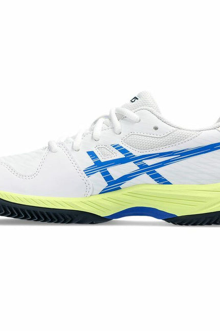 Children's Padel Trainers Asics Gel-Game 9 White-Sports | Fitness > Tennis and Padel > Tennis and padel shoes-Asics-Urbanheer