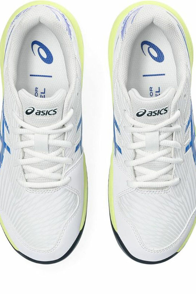 Children's Padel Trainers Asics Gel-Game 9 White-Sports | Fitness > Tennis and Padel > Tennis and padel shoes-Asics-Urbanheer