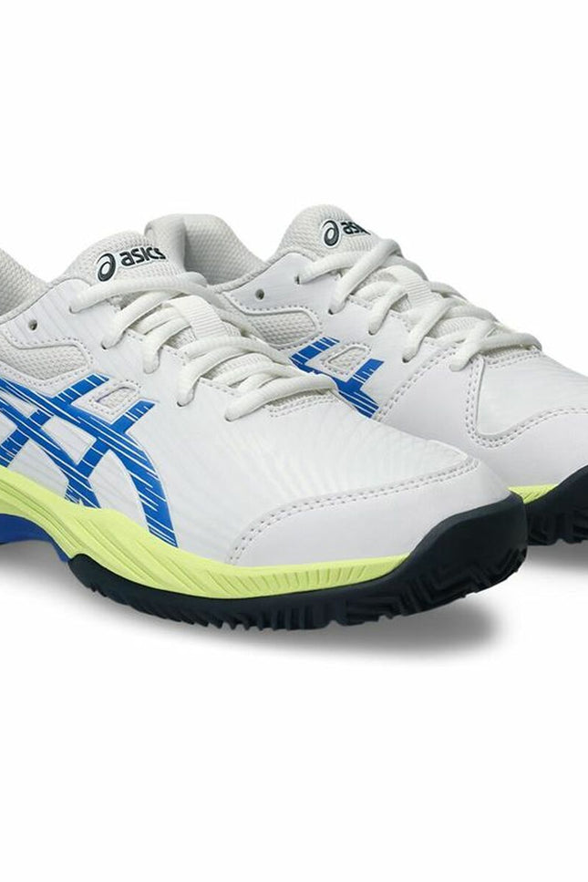 Children's Padel Trainers Asics Gel-Game 9 White-Sports | Fitness > Tennis and Padel > Tennis and padel shoes-Asics-Urbanheer