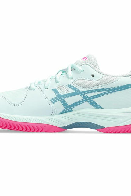 Children'S Padel Trainers Asics Gel-Game 9 Light Blue-Sports | Fitness > Tennis and Padel > Tennis and padel shoes-Asics-Urbanheer