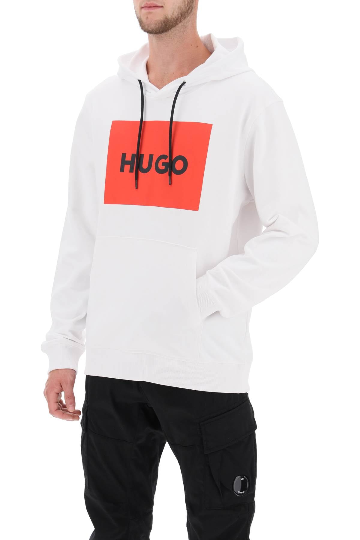 Hugo logo box hoodie-Hugo-Urbanheer