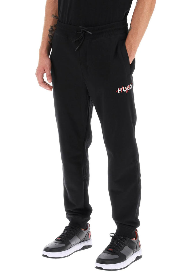 Hugo drokko double logo sweatpants-Hugo-S-Urbanheer