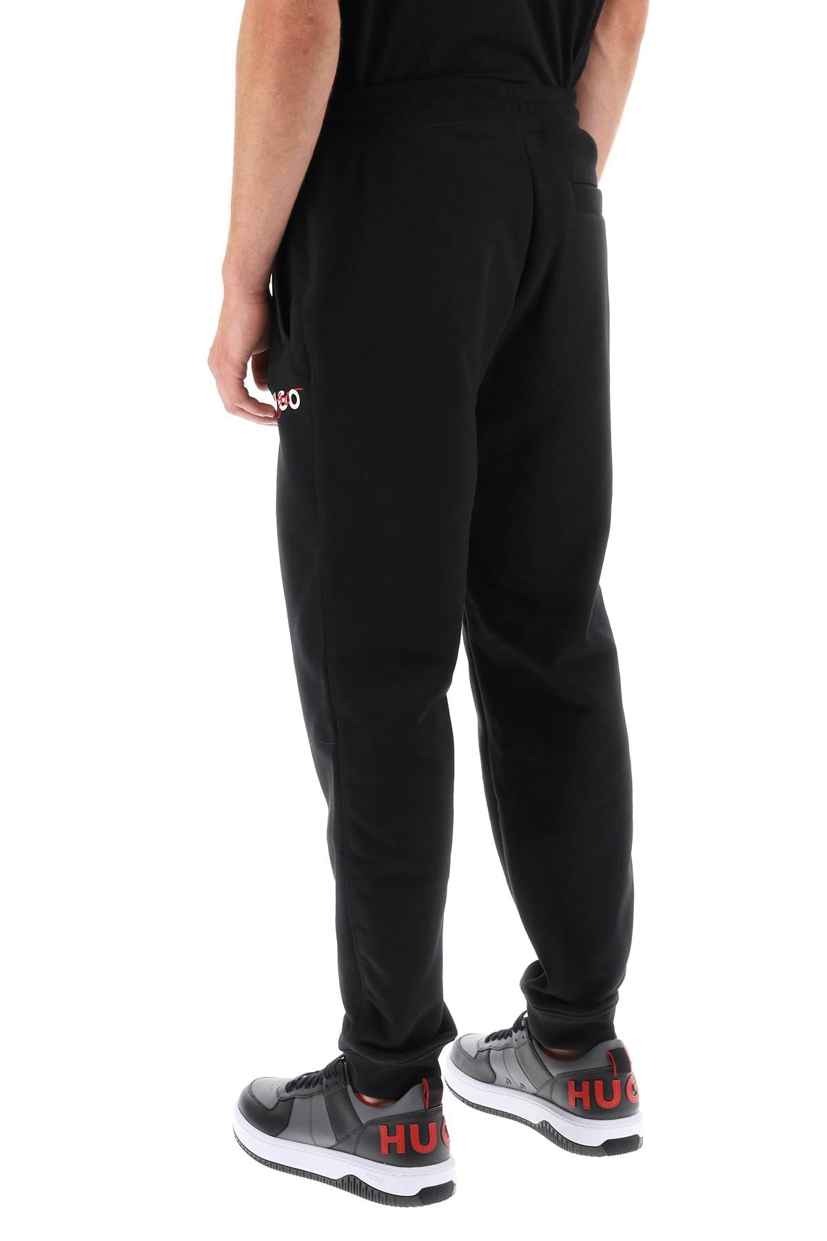 Hugo drokko double logo sweatpants-Hugo-S-Urbanheer