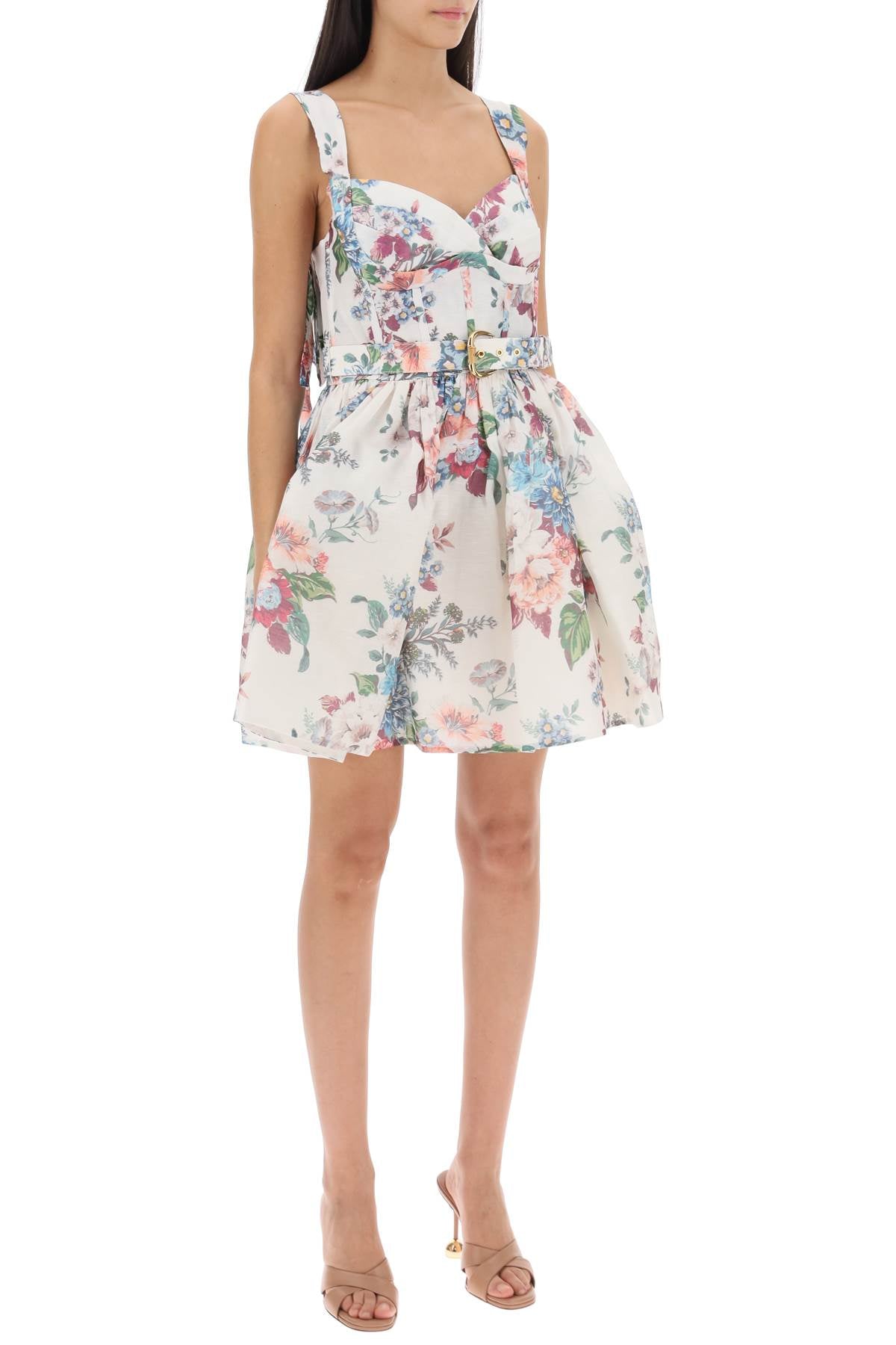 Zimmermann Matchmaker Floral Bustier Dress-Zimmermann-Urbanheer