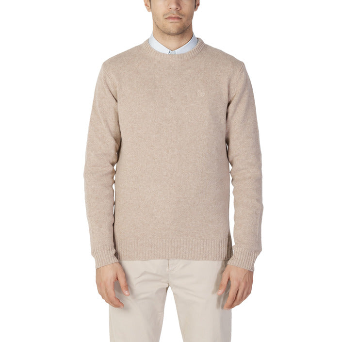 Sergio Tacchini Men Knitwear-Sergio Tacchini-beige-S-Urbanheer