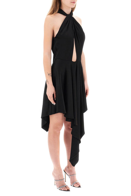 Stella Mccartney Asymmetrical Dress With Halterneck-Stella McCartney-Urbanheer