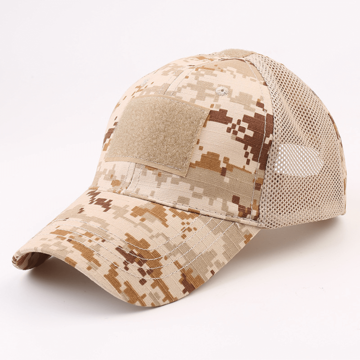 Military-Style Tactical Patch Hat – Urbanheer Strap with Adjustable