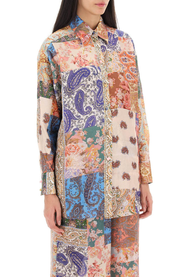 Zimmermann Devi Manstyle Silk Shirt-Zimmermann-Urbanheer