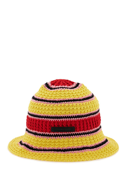 Stella Mccartney Cotton Crochet Bucket Hat-Stella McCartney-57-Urbanheer