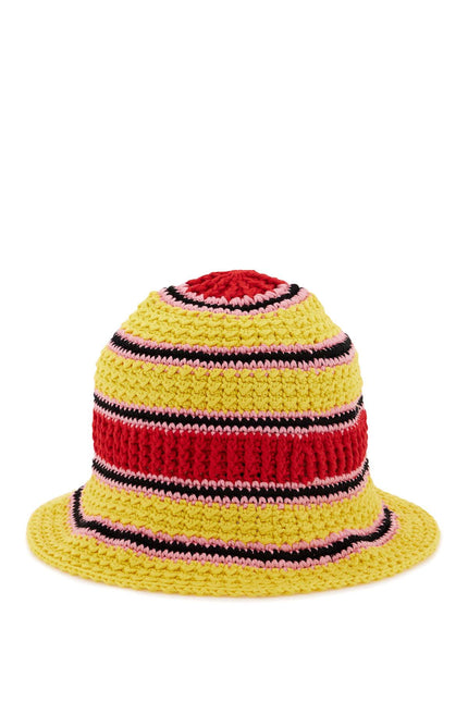 Stella Mccartney Cotton Crochet Bucket Hat-Stella McCartney-57-Urbanheer