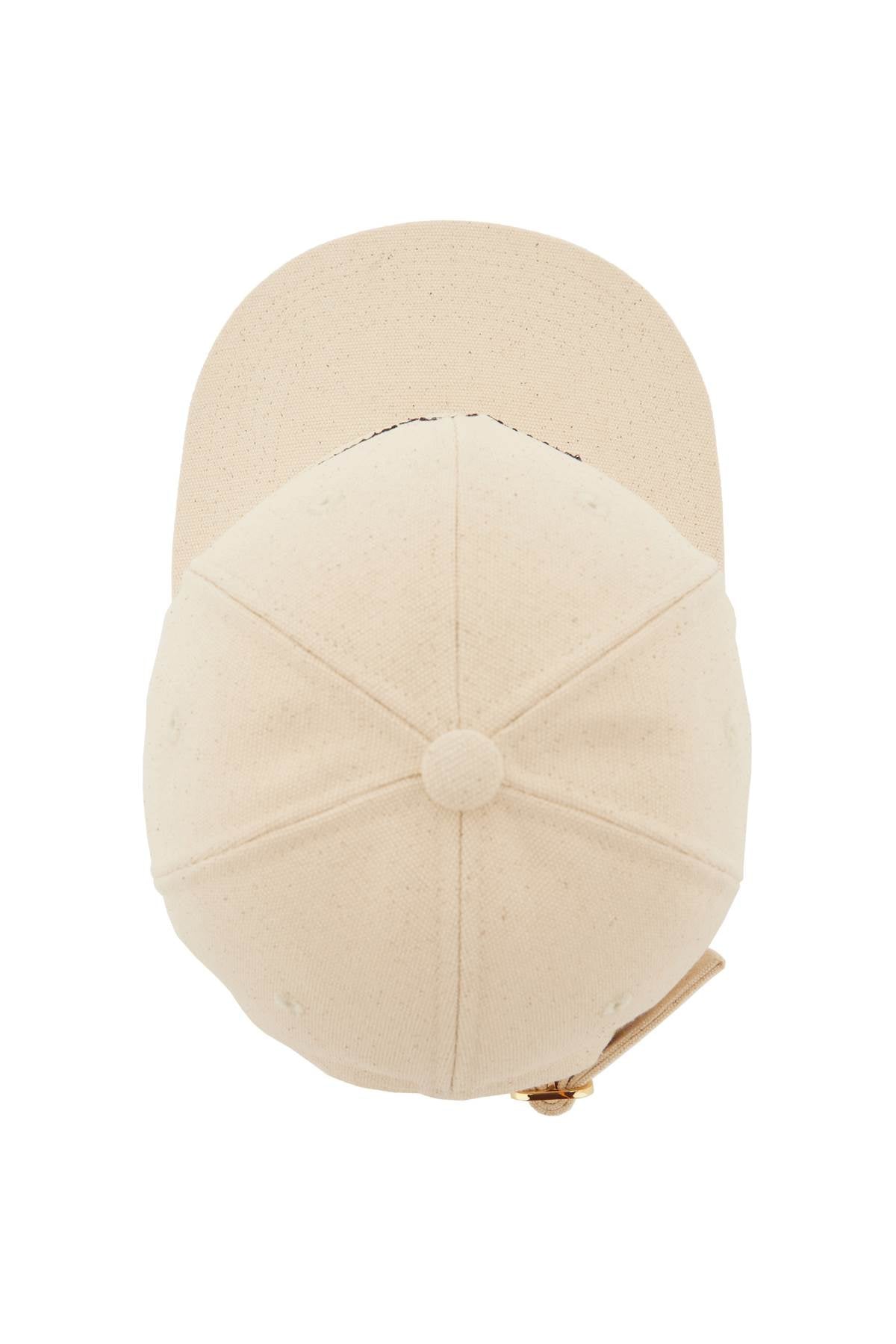 Stella Mccartney Baseball Cap With Embroidery-Stella McCartney-Urbanheer