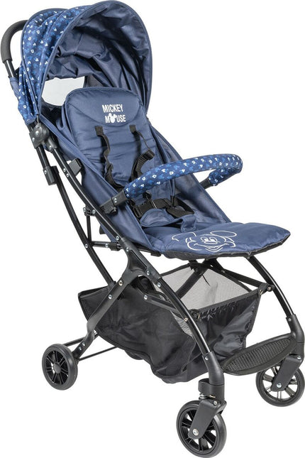 Baby'S Pushchair Mickey Mouse Cz10395 Blue Foldable-Mickey Mouse-Urbanheer
