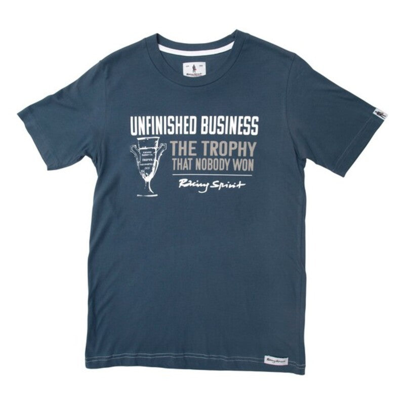 Men’s Short Sleeve T-Shirt OMP Slate Unfinished Business Dark blue-OMP-Urbanheer