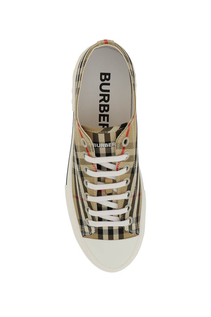 Burberry Vintage Check Canvas Sneakers-Burberry-Urbanheer