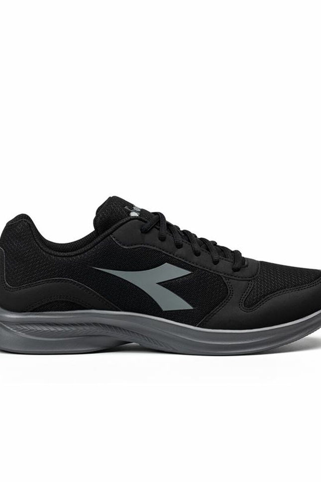 Running Shoes for Adults Diadora Robin 4 Black Men-Sports | Fitness > Running and Athletics > Running shoes-Diadora-Urbanheer
