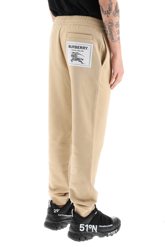 Burberry Cotton Sweatpants With Prorsum Label-Burberry-L-Urbanheer