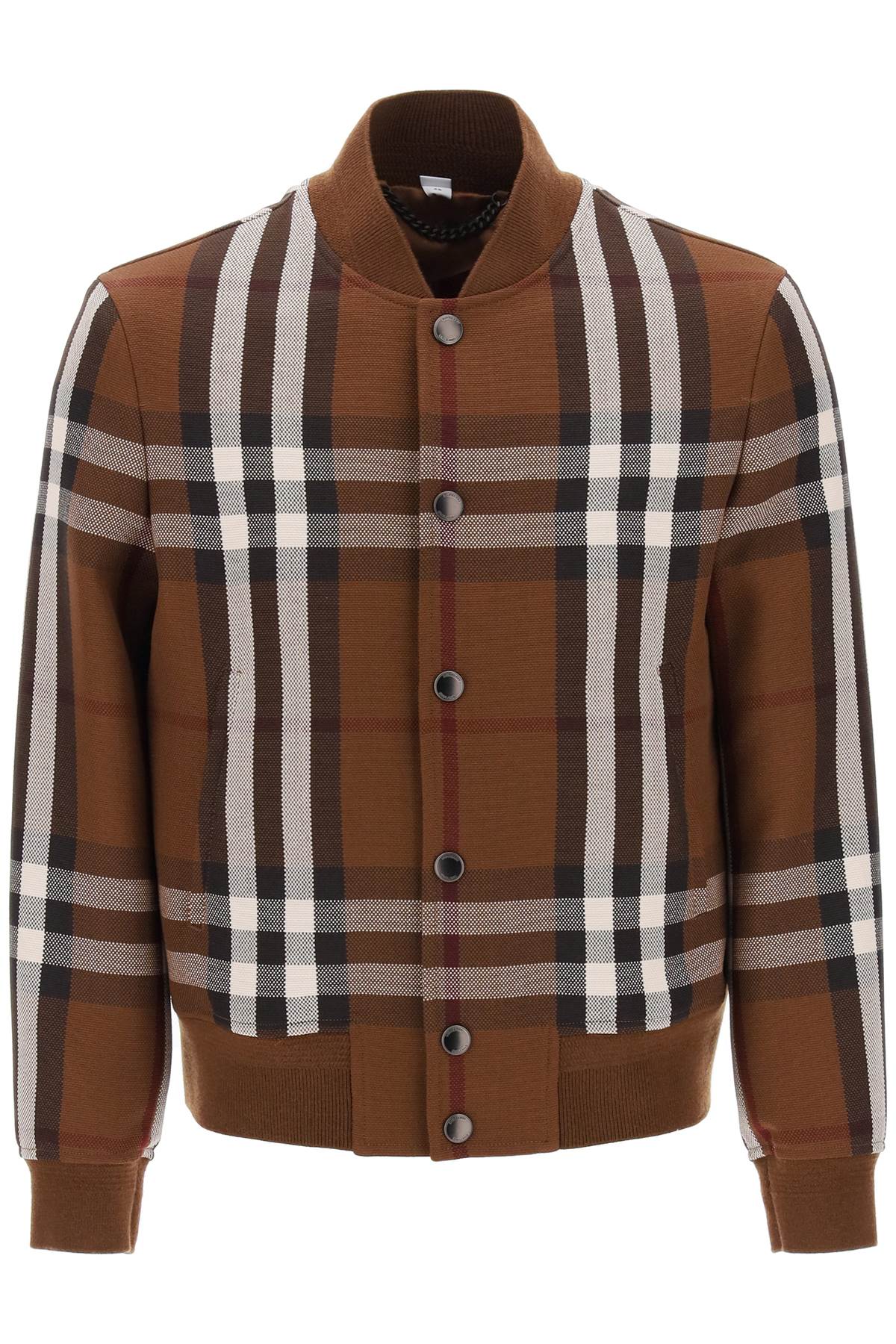 Burberry Bomber Jacket With Burberry Check Motif-Burberry-48-Urbanheer