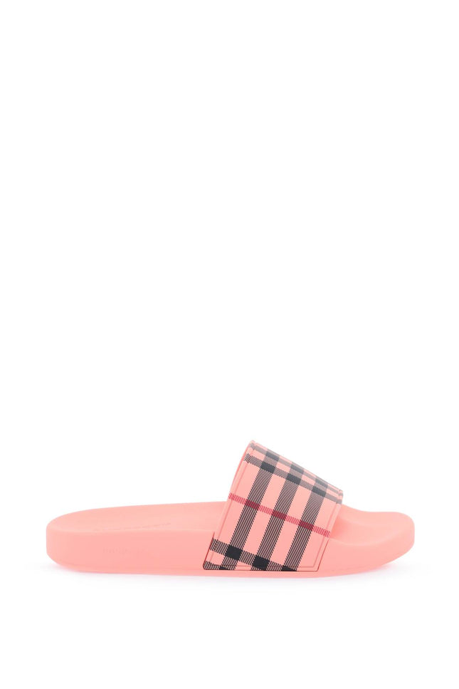 Burberry Tartan Rubber Slides-Burberry-40-Urbanheer