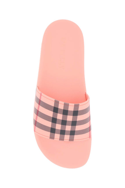 Burberry Tartan Rubber Slides-Burberry-40-Urbanheer