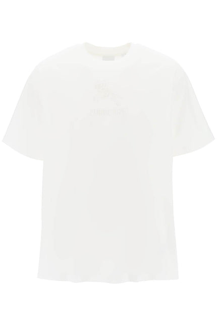 Burberry Tempah T-Shirt With Embroidered Ekd-Burberry-Urbanheer