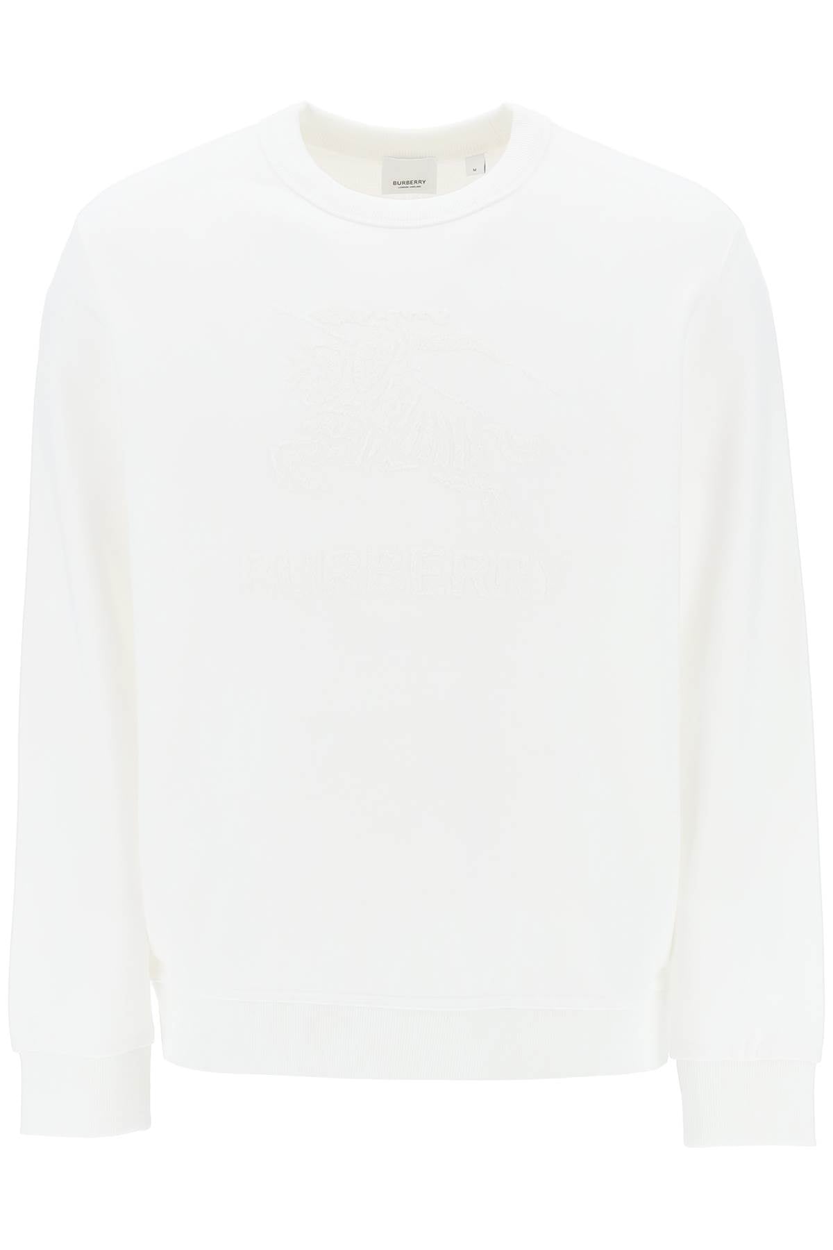 Burberry 'Rayner' Crew-Neck Sweatshirt With Equestrian Knight-Burberry-Urbanheer