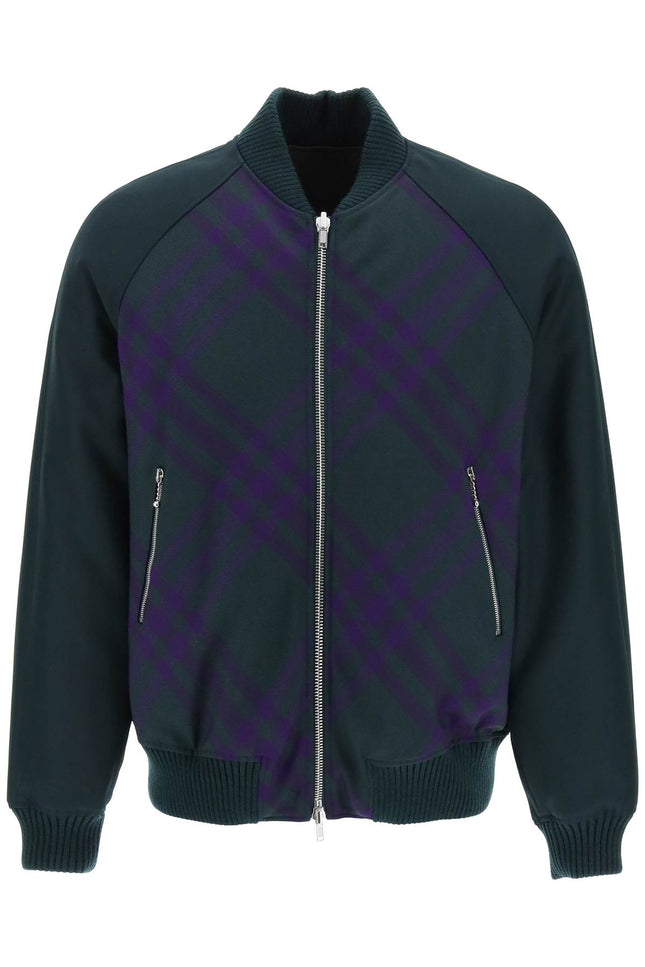 Burberry Check Reversible Bomber Jacket-Burberry-Urbanheer