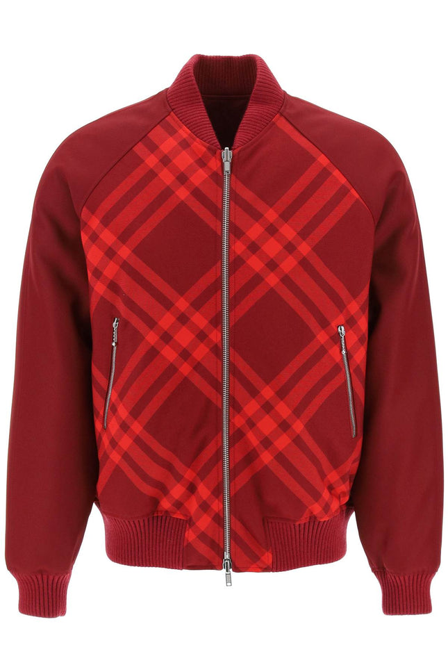 Burberry Check Reversible Bomber Jacket-Burberry-L-Urbanheer