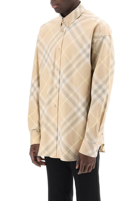 Burberry Camicia Check In Cotone Organico-Burberry-Urbanheer