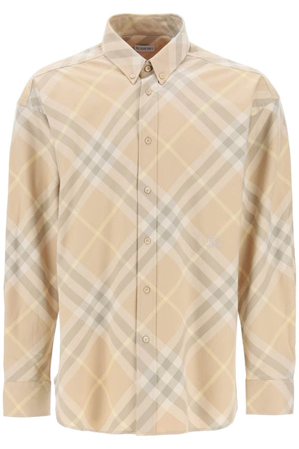 Burberry Camicia Check In Cotone Organico-Burberry-Urbanheer