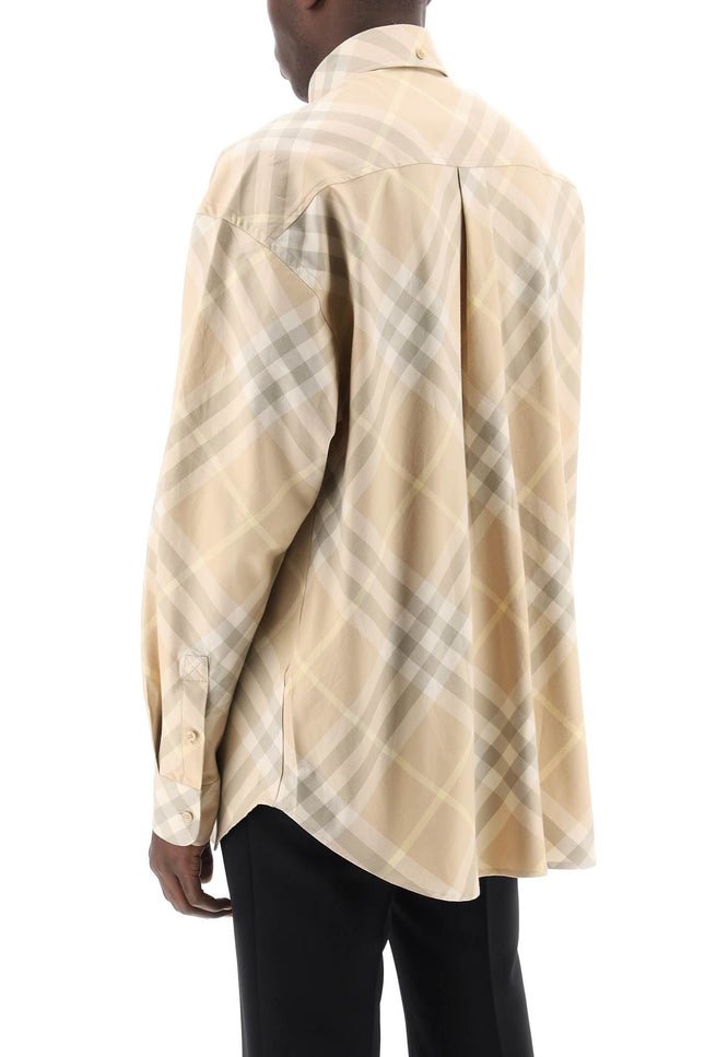 Burberry Camicia Check In Cotone Organico-Burberry-Urbanheer