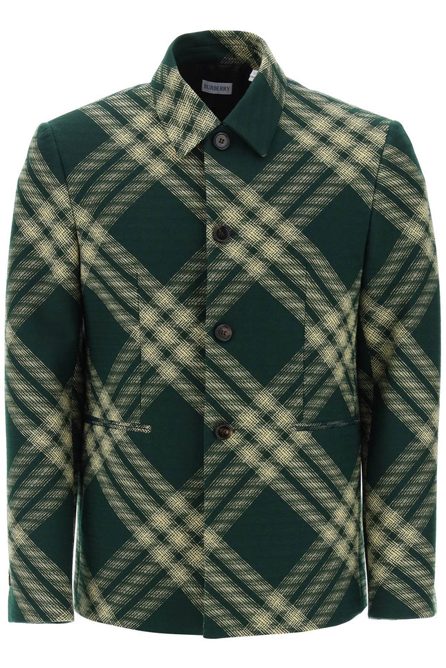 Burberry Giacca Check Monopetto-Burberry-Urbanheer