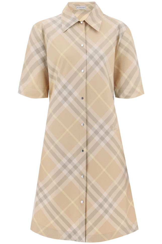 Burberry Check Shirt Dress-Burberry-8-Urbanheer