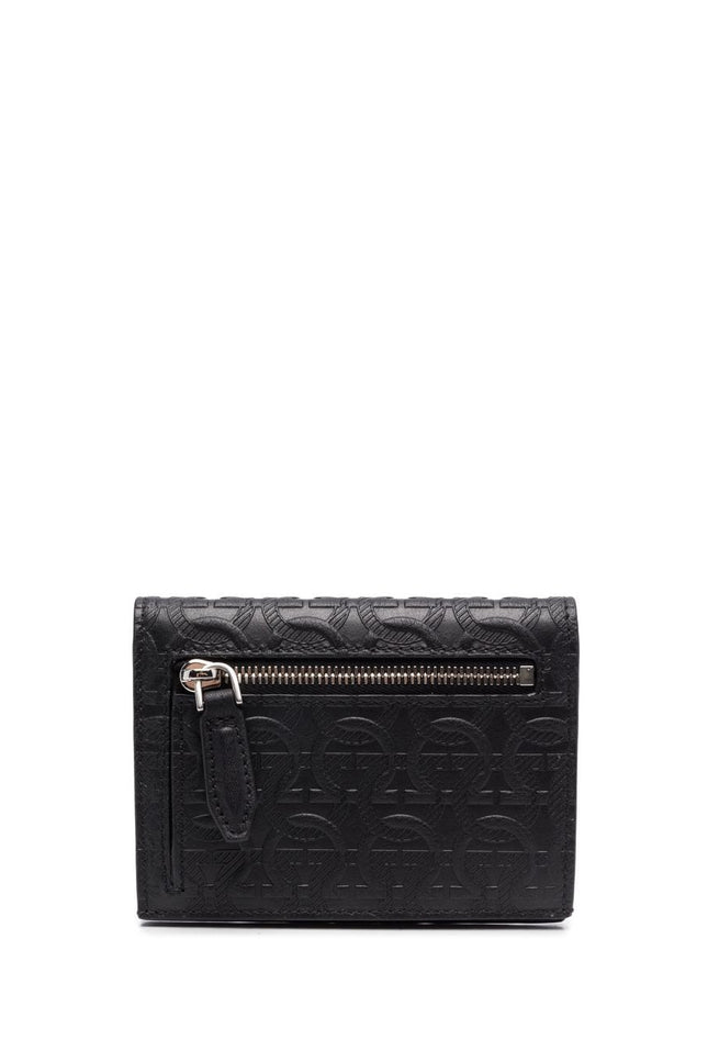 Ferragamo Wallets Black-Ferragamo-UNI-Urbanheer