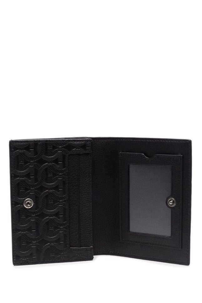 Ferragamo Wallets Black-Ferragamo-UNI-Urbanheer