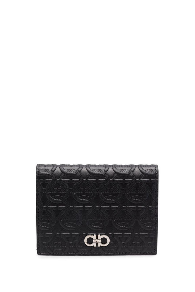 Ferragamo Wallets Black-Ferragamo-UNI-Urbanheer