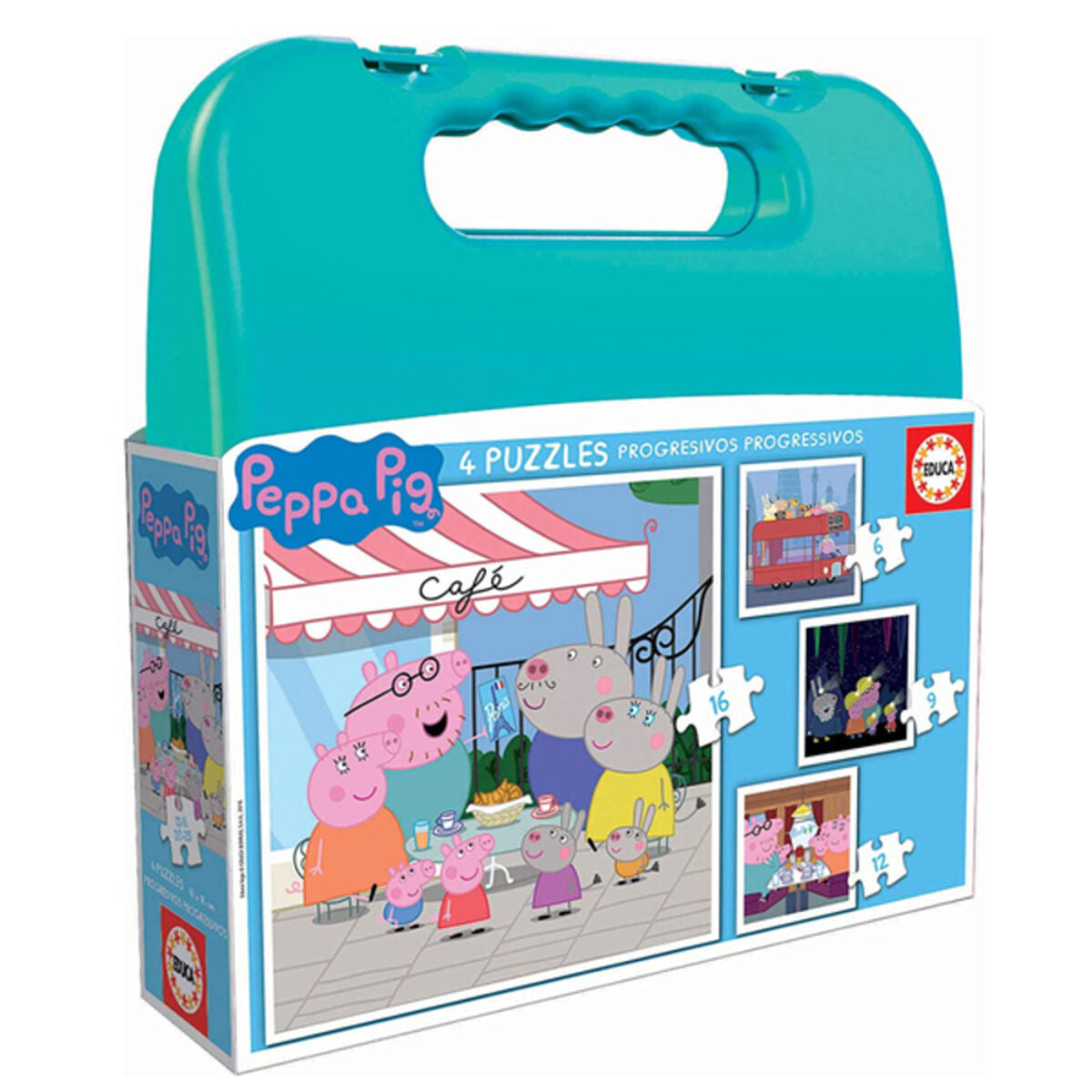 Puzzle progresivo hotsell peppa pig