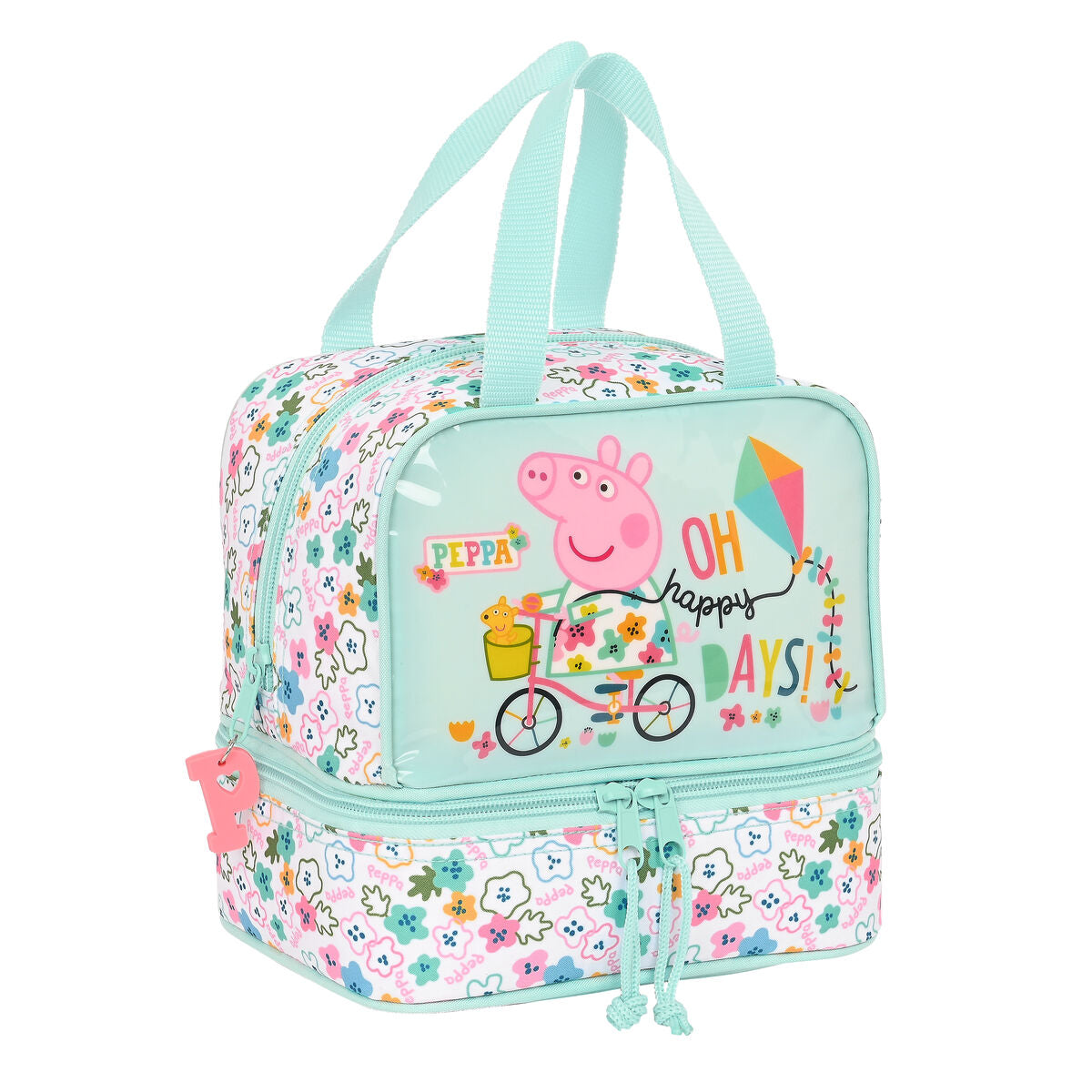 Peppa the Pig lunch box ,lunch tote ,kids girls peppa the pig