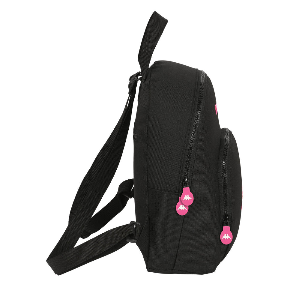 Casual Backpack Kappa Black And Pink Black 13 L-Kappa-Urbanheer