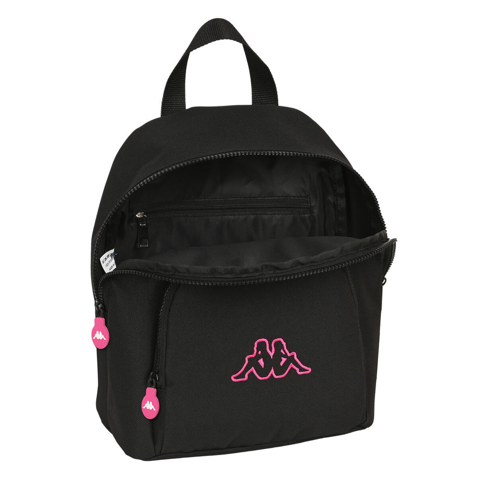 Casual Backpack Kappa Black And Pink Black 13 L-Kappa-Urbanheer