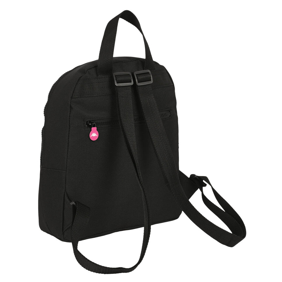 Casual Backpack Kappa Black And Pink Black 13 L-Kappa-Urbanheer